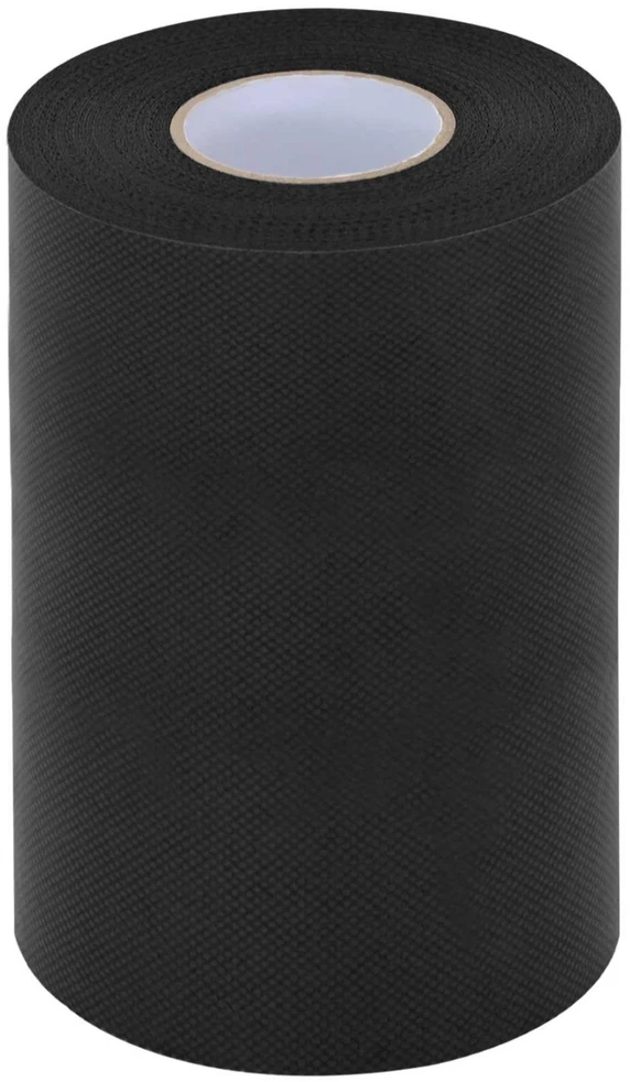 Dirbtinio žolės juosta su klijais Juoda 20 x 0,15 cm