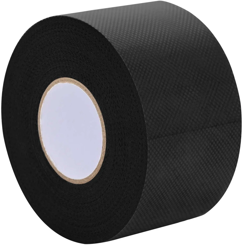 Dirbtinio žolės juosta su klijais Juoda 5 cm x 10 m