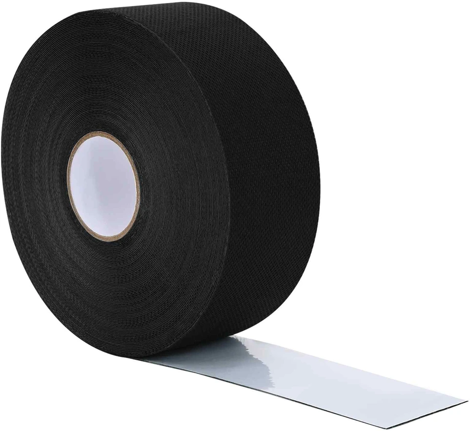 Dirbtinio žolės juosta su klijais Juoda 5 cm x 20 m