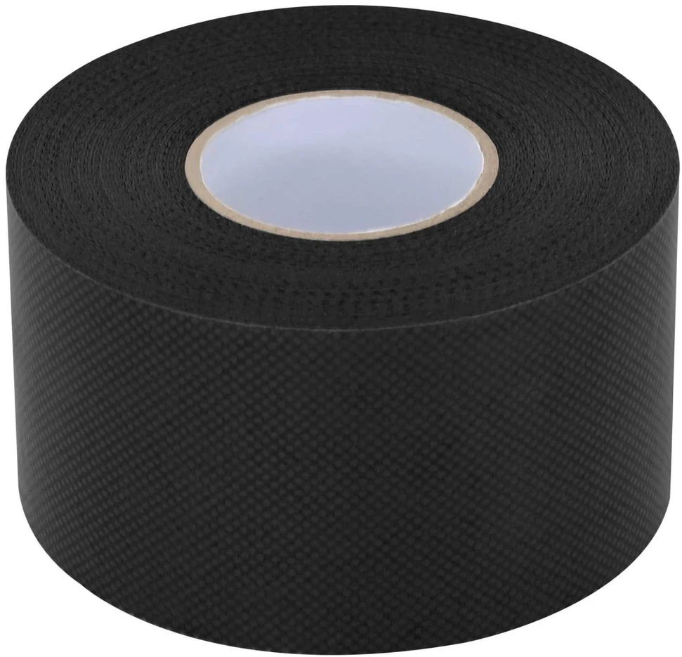 Dirbtinio žolės juosta su klijais Juoda 5 cm x 10 m
