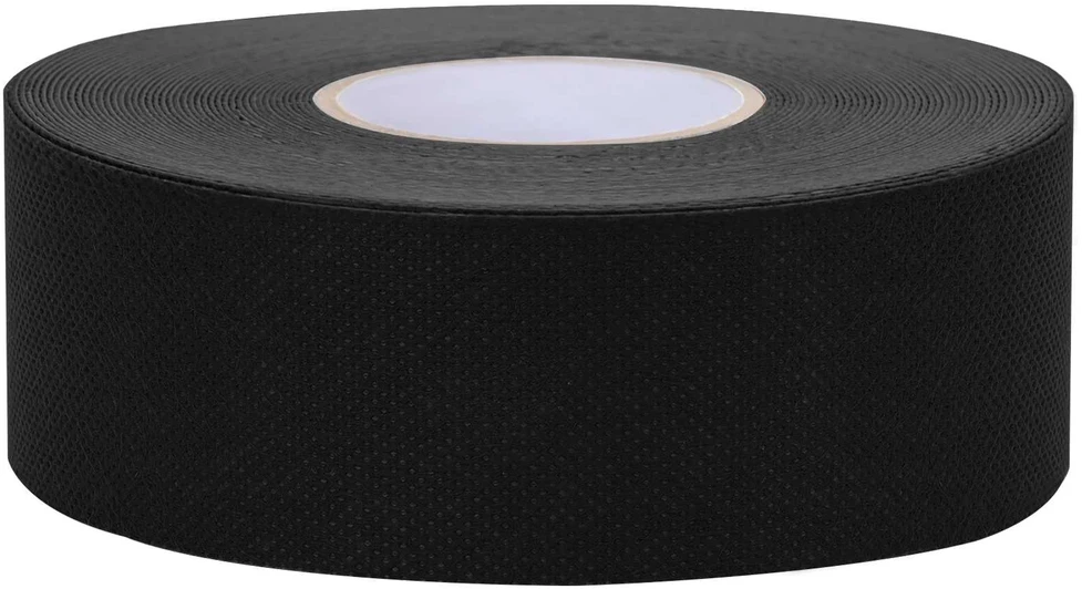 Dirbtinio žolės juosta su klijais Juoda 5 cm x 20 m