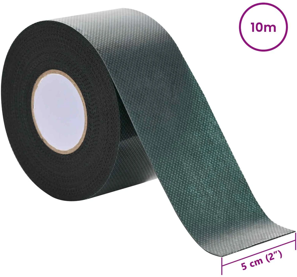 Dirbtinio žolės juosta su klijais Žalia 5 cm x 10 m