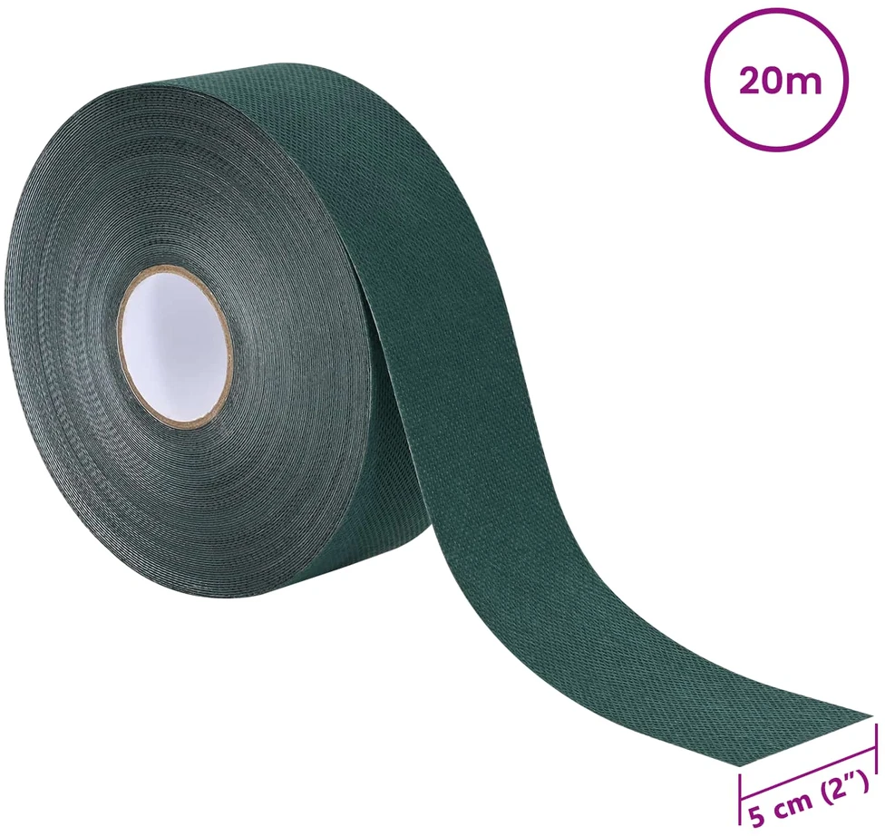 Dirbtinio žolės juosta su klijais Žalia 5 cm x 20 m