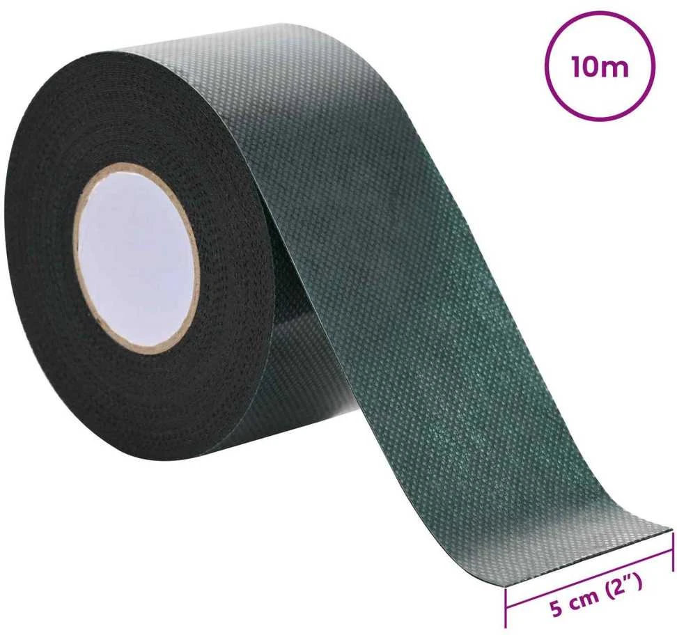 Dirbtinio žolės juosta su klijais Žalia 5 cm x 10 m
