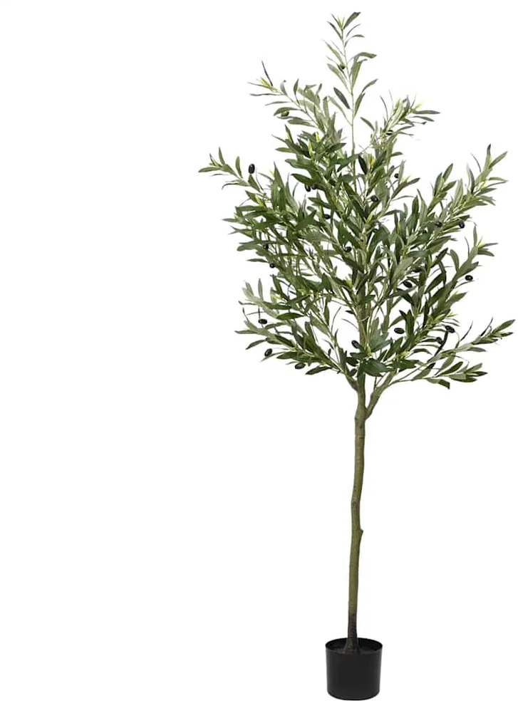 Dirbtinis alyvmedis, žalios spalvos, 165cm, 700 lapų