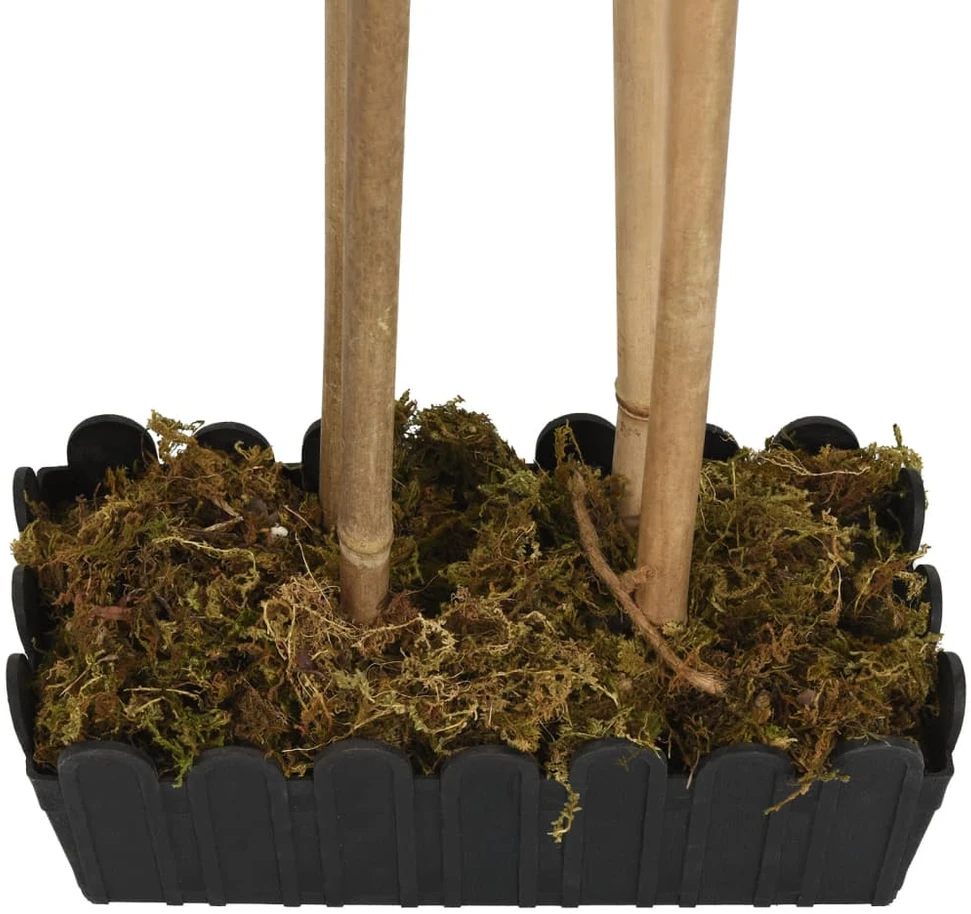 Dirbtinis bambukas, žalios spalvos, 150cm, 988 lapai