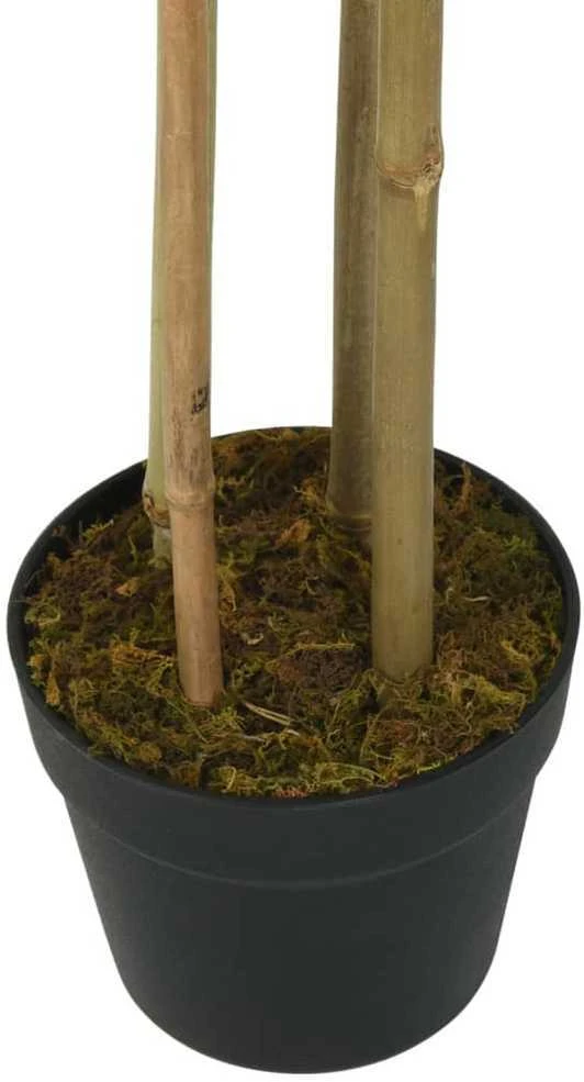 Dirbtinis bambukas, žalios spalvos, 180cm, 1216 lapų