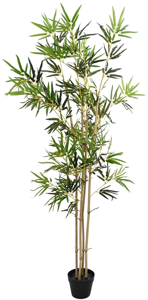 Dirbtinis bambuko medis Žalia 75,5 x 18 x 175 cm