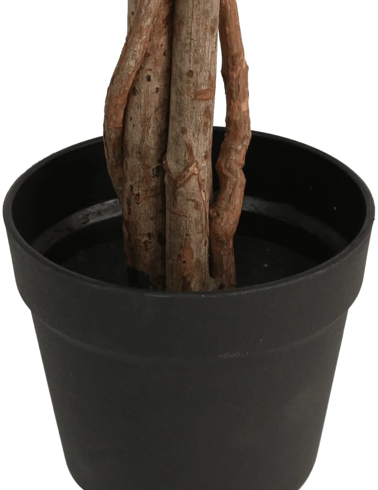Dirbtinis citrinmedis su trimis kamienais, žalias, 85cm, PP