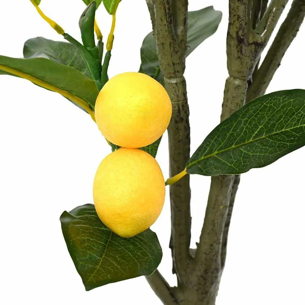 Dirbtinis citrinmedis, žalios spalvos, 120cm, 136 lapai