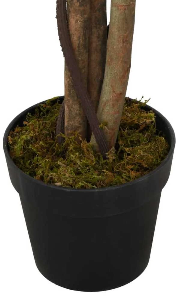 Dirbtinis fikusas, žalios spalvos, 120 cm, 630 lapai