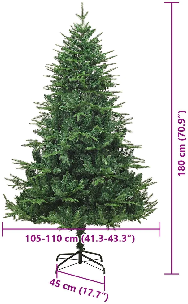 Žalia 180 cm PVC ir PE