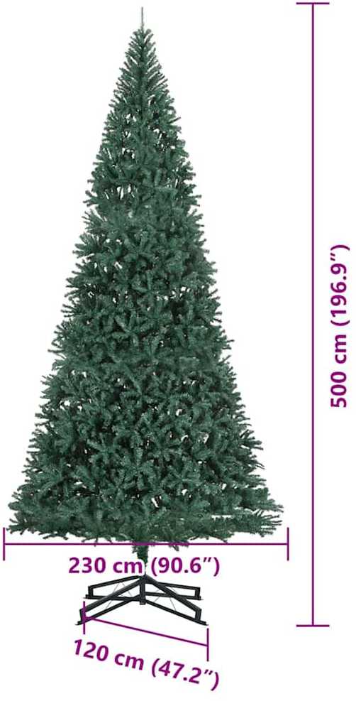 Žalia 500 cm PVC