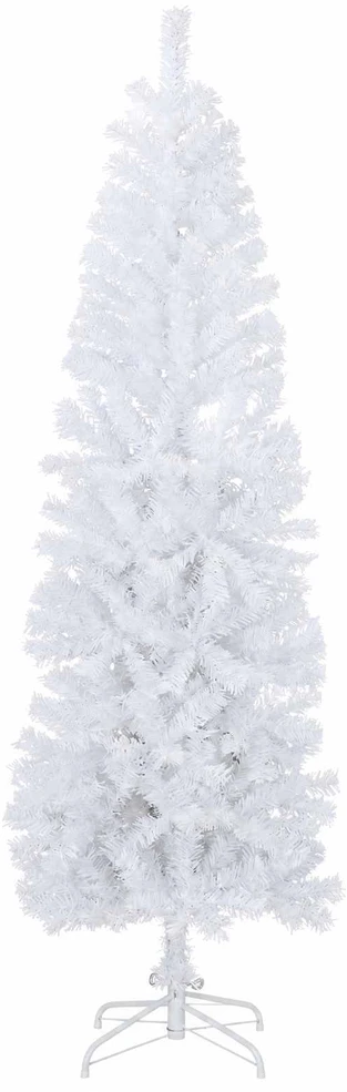 Dirbtinis lieknas Kalėdų medis 240 cm 300 LED Šilta balta