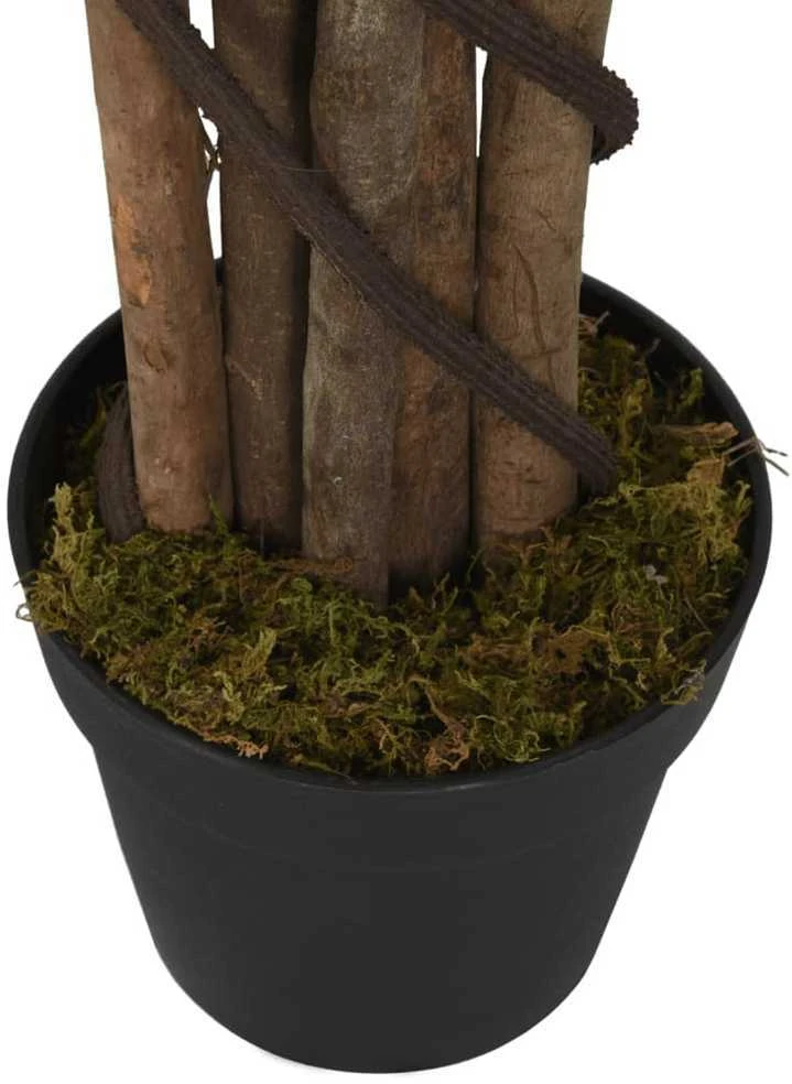 Dirbtinis lyralapis fikusas, žalios spalvos, 150cm, 180 lapai