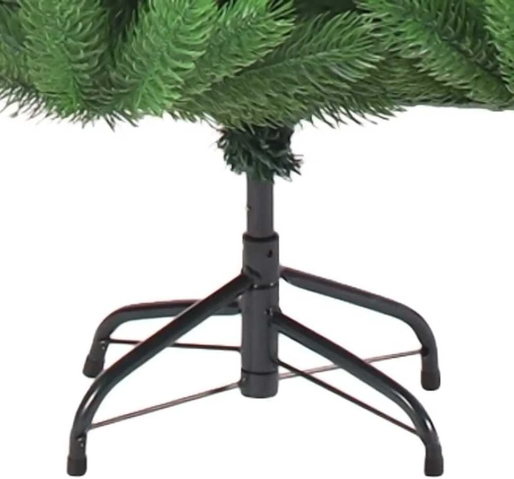 Dirbtinis normandiškas kėnis su LED/žaisliukais, žalias, 150cm