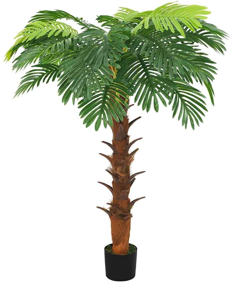 Dirbtinis paprastasis cikas su vazonu, žalias, 160cm