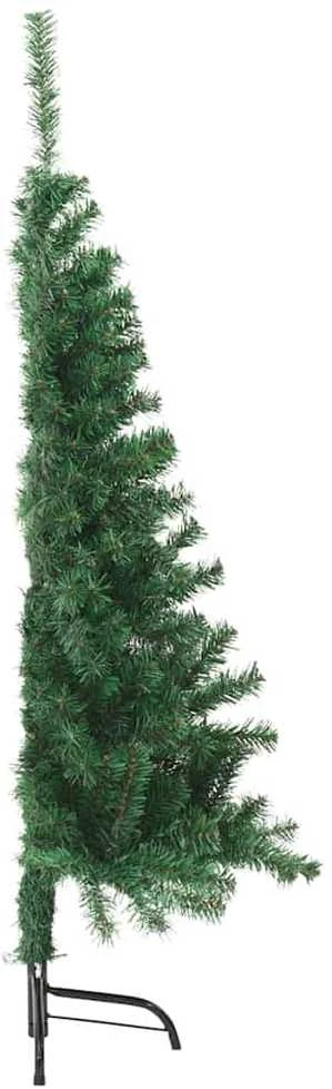 Dirbtinis prieššventinis eglutė su šviesomis Žalia 150 cm PVC