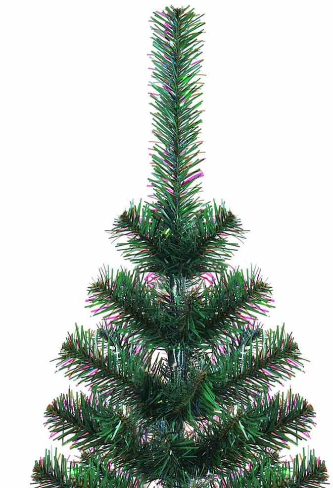 Dirbtinis prieššventinis eglutė su šviesomis Žalia 210 cm