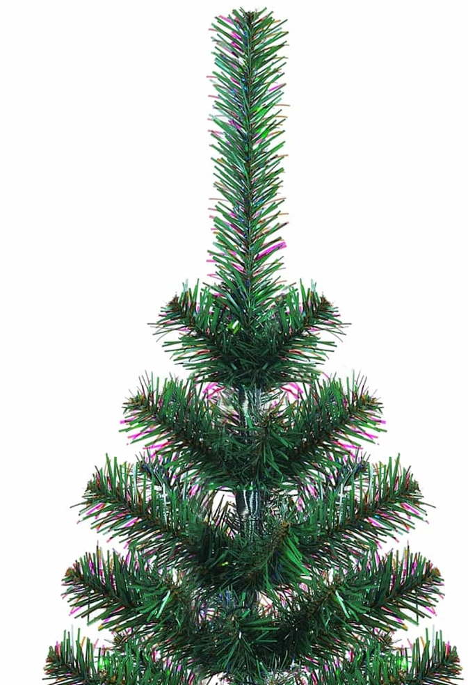 Dirbtinis prieššventinis eglutė su šviesomis Žalia 120 cm