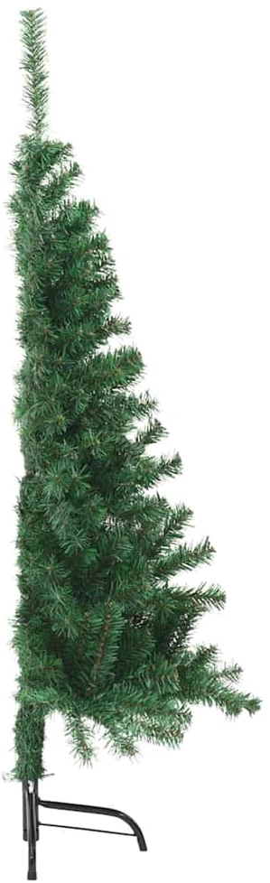 Dirbtinis prieššventinis eglutė su šviesomis Žalia 150 cm PVC