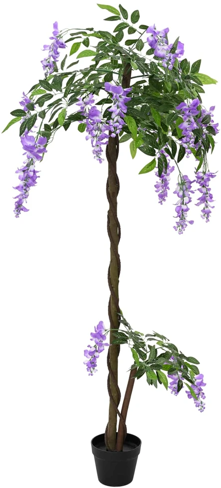 Dirbtinis Pupos Gėlių Medis Violetinė 80 x 18 x 160 cm
