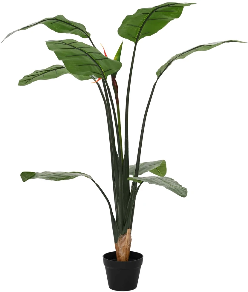 Dirbtinis Strelitzia Augalas Žalia 70 x 18 x 155 cm