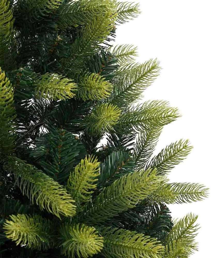 Dirbtinis sulankstomas Kalėdų medis su 300 LED Žalia 210 cm