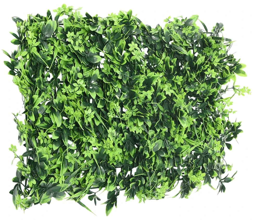 Dirbtinių lapų tvoros, 24vnt., žalios, 40x60cm