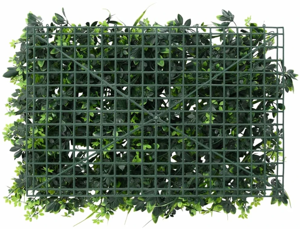 Dirbtinių lapų tvoros, 24vnt., žalios, 40x60cm