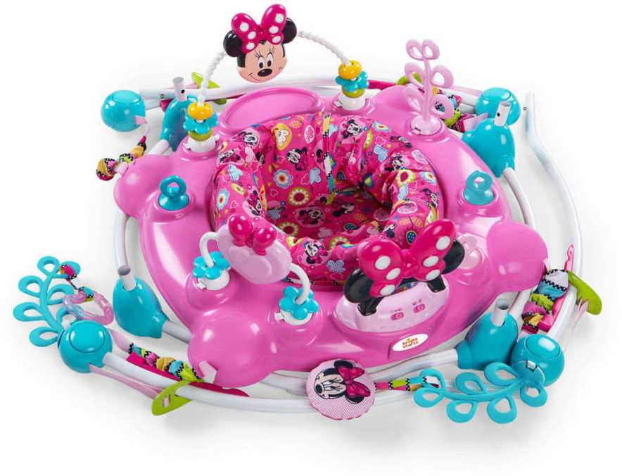 Bright Stars Disney Kūdikio kėdutė Minnie Mouse, rožinė K10299