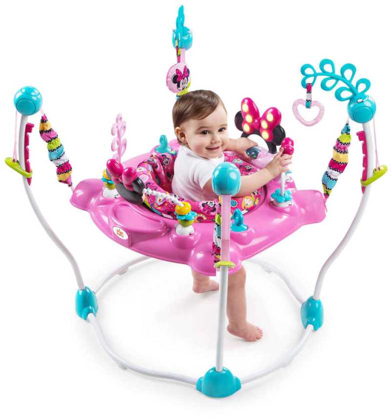 Bright Stars Disney Kūdikio kėdutė Minnie Mouse, rožinė K10299
