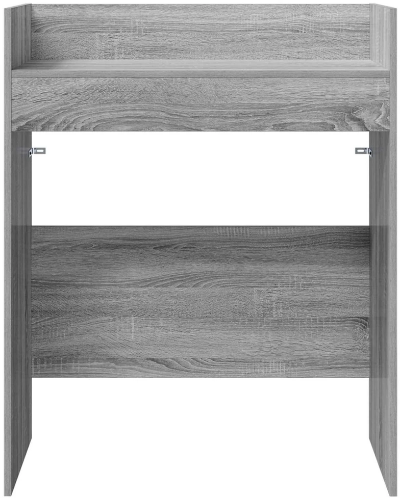 DJ stalas Pilka Sonoma 102 x 45 x 102 cm Apdirbta mediena