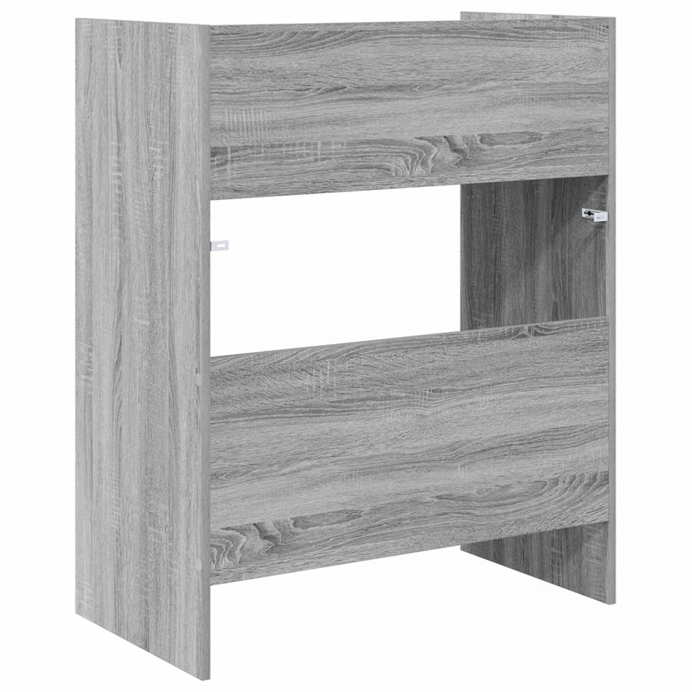 DJ stalas Pilka Sonoma 82 x 45 x 102 cm Apdirbta mediena