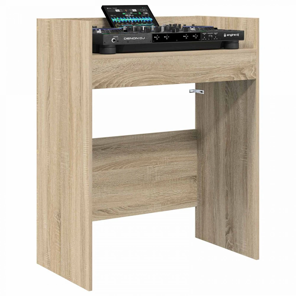 DJ stalas Sonoma ąžuolas 102 x 45 x 102 cm Apdirbta mediena