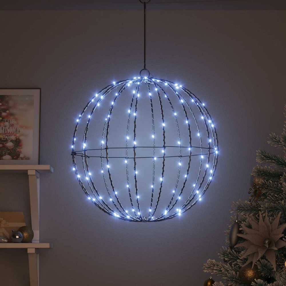 Dovana Šalta balta 50 x 50 x 52 cm Metalas 160 LED
