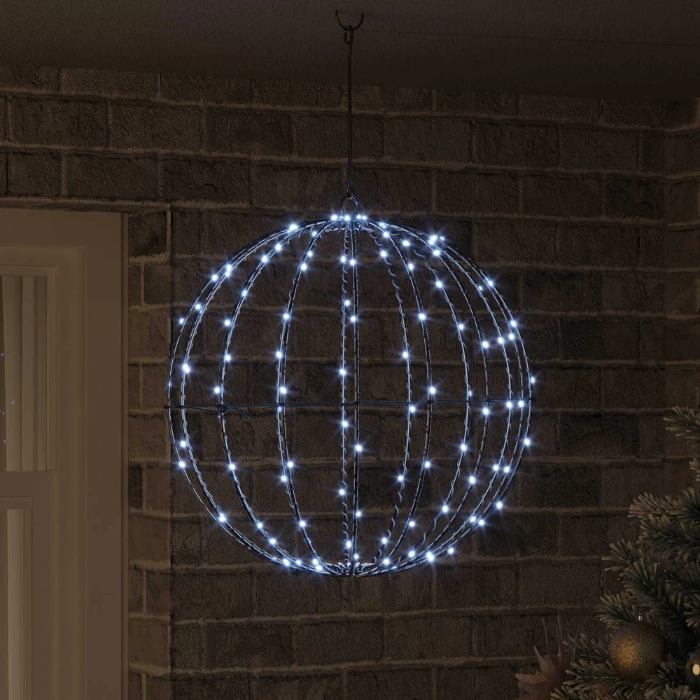 Dovana Šalta balta 50 x 50 x 52 cm Metalas 160 LED