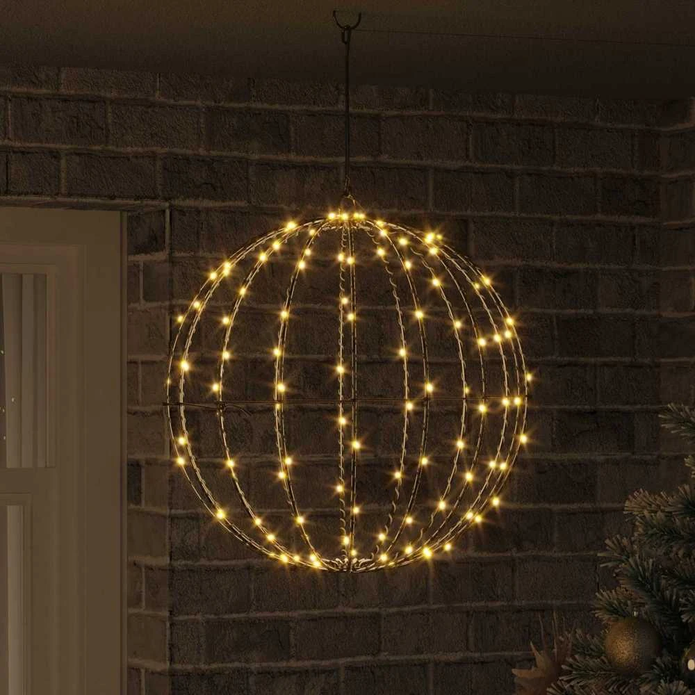 Dovana Šilta balta 50 x 50 x 52 cm Metalas 160 LED