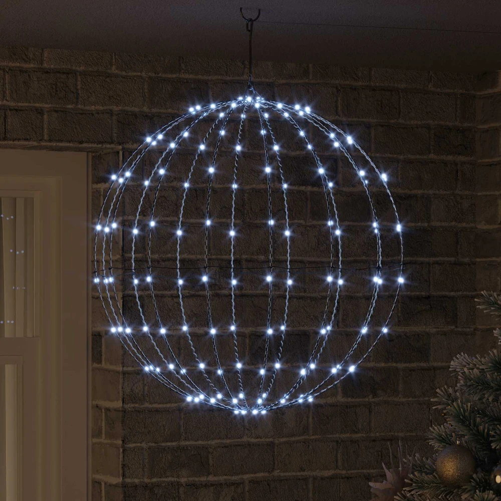 Dovana Šalta balta 60 x 60 x 62 cm Metalas 192 LED