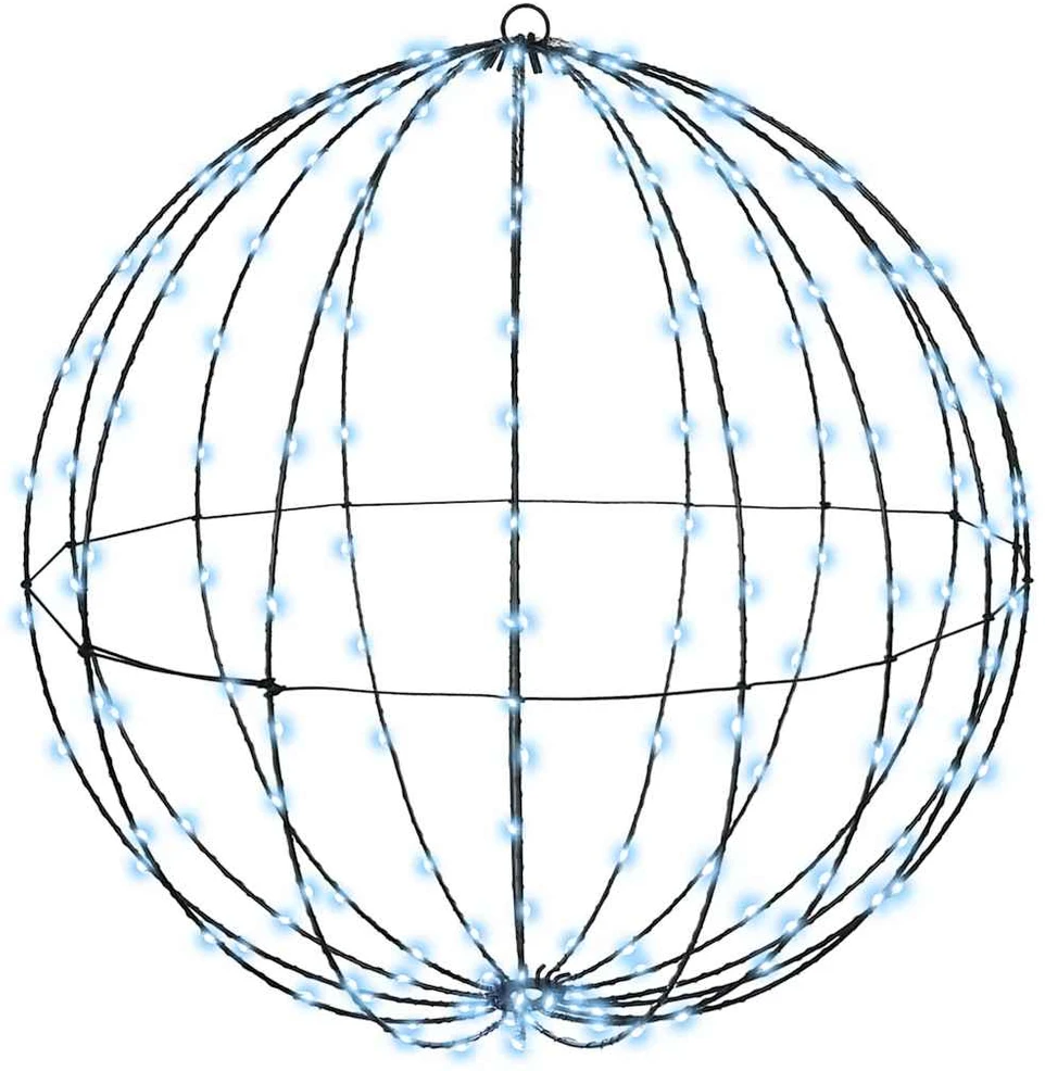 Dovana Šalta balta 60 x 60 x 62 cm Metalas 192 LED