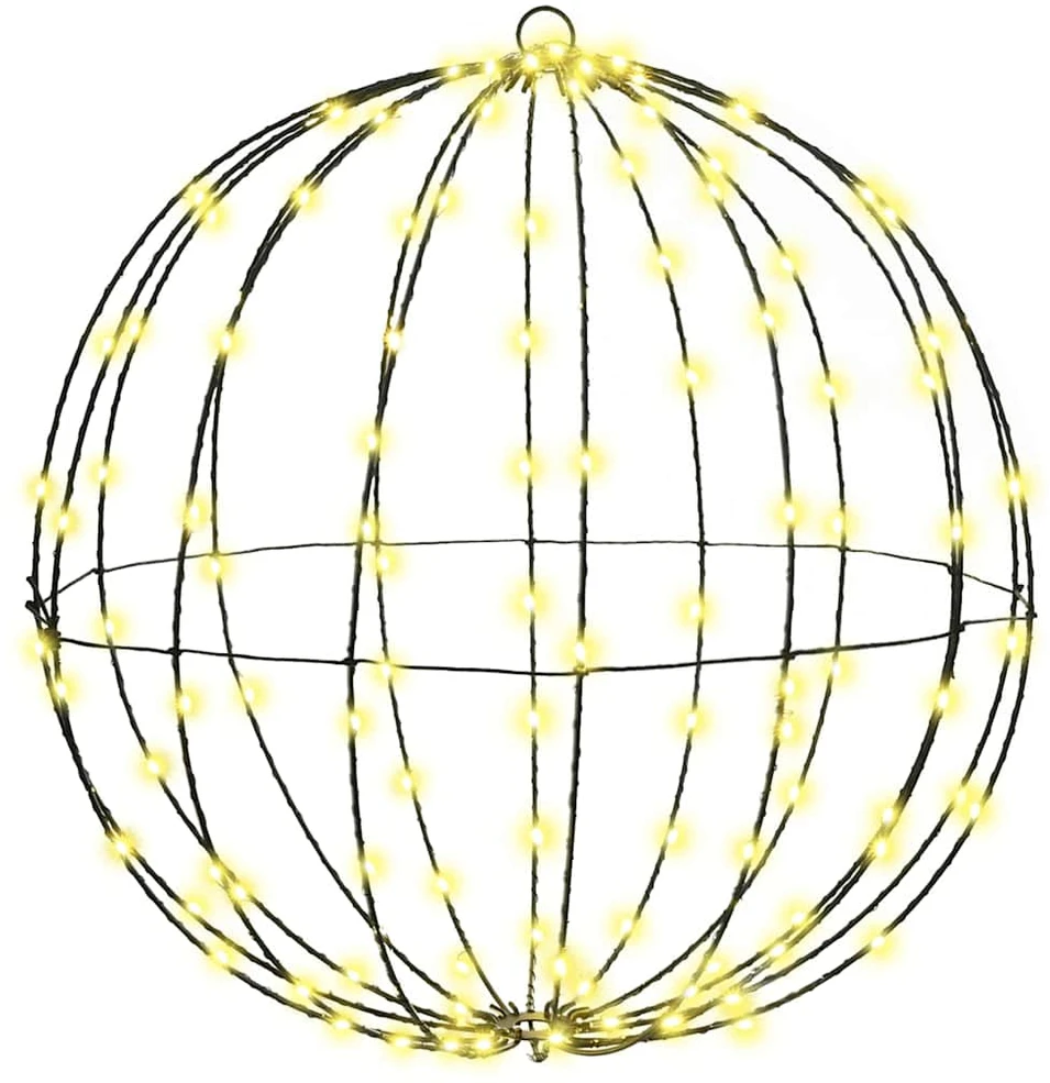 Dovana 2 vnt. Šilta balta 50 x 50 x 52 cm Metalas 320 LED