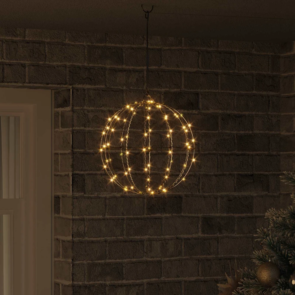 Dovana Šilta balta 30 x 30 x 32 cm Metalas 96 LED