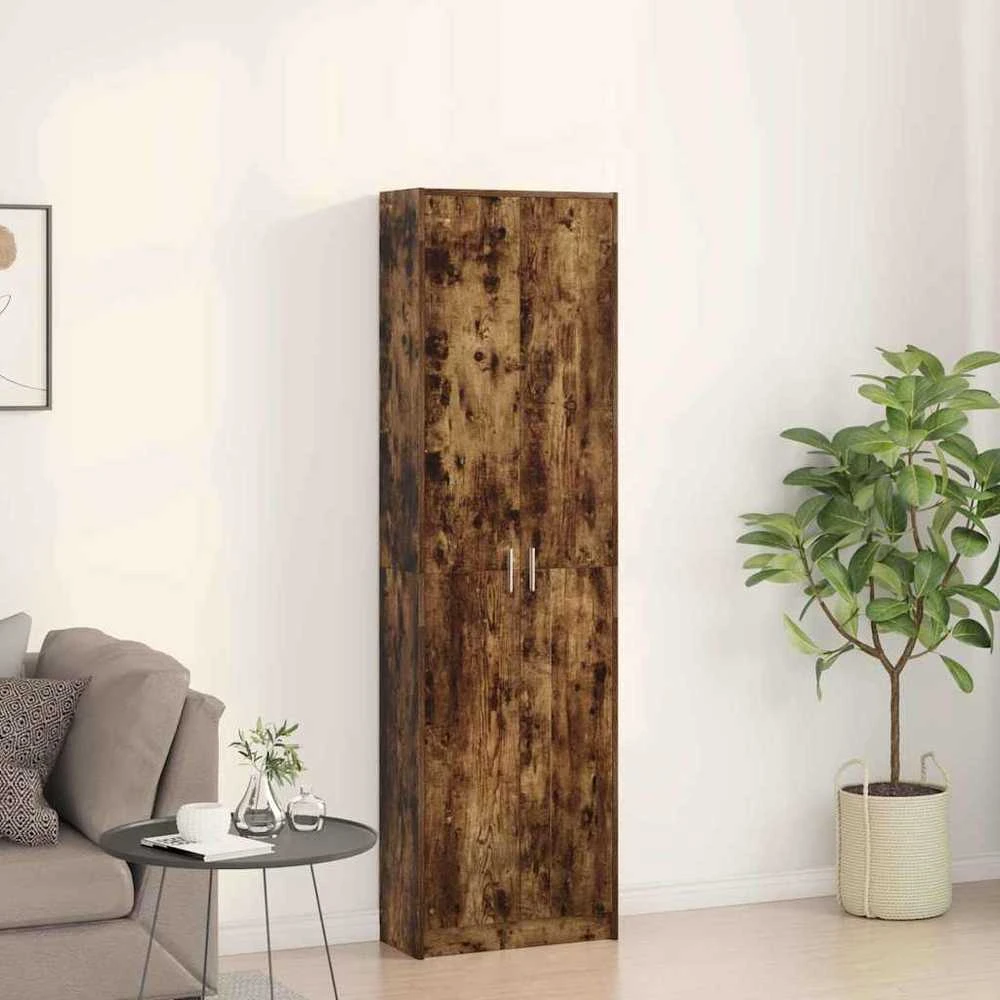 Spinta Rūkyta ąžuolas 55 x 25 x 189 cm Apdirbta mediena