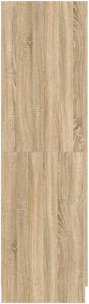 Drabužių spinta, ąžuolo, 82,5x51,5x180cm, apdirbta mediena