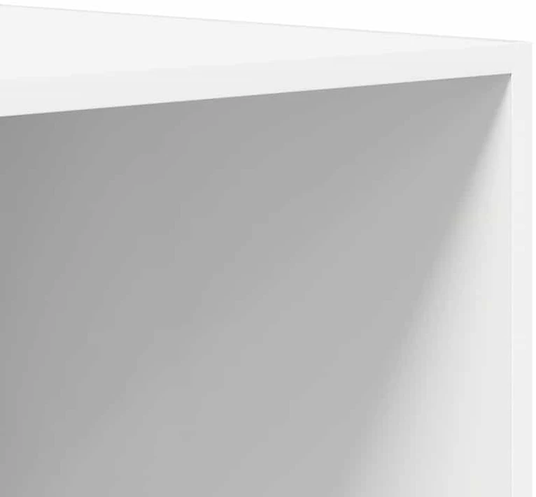 Drabužių spinta, baltos spalvos, 100x50x200cm, apdirbta mediena