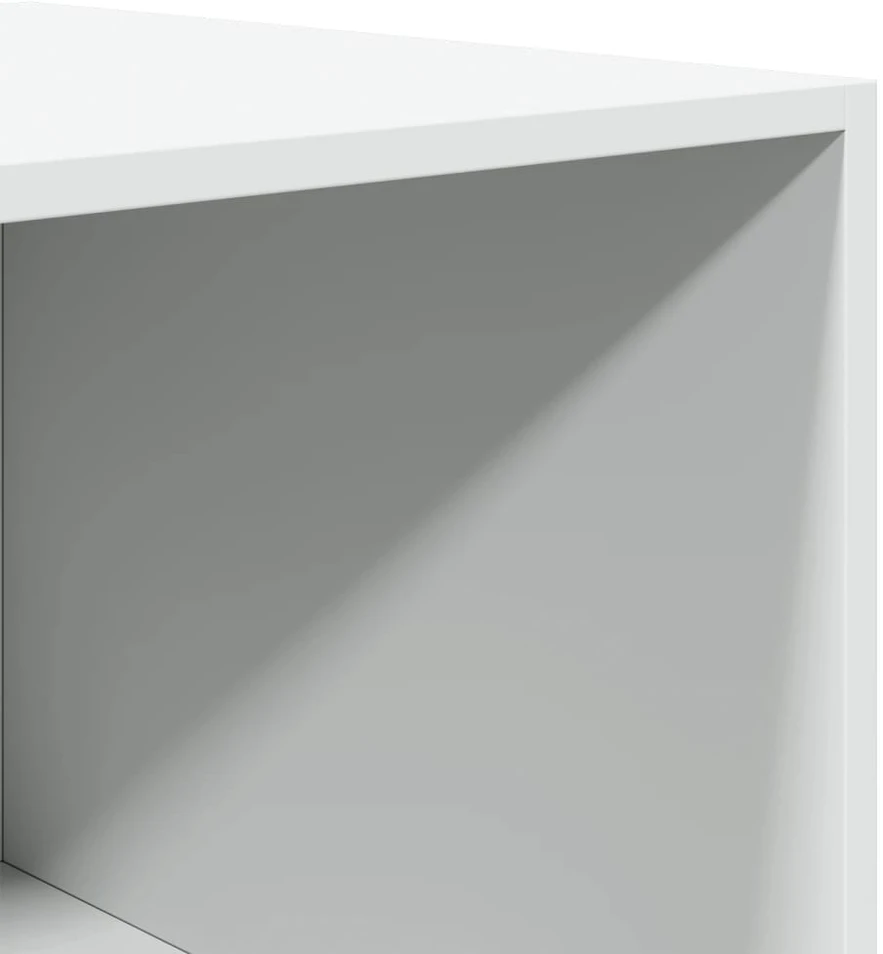 Drabužių spinta, baltos spalvos, 50x50x200cm, apdirbta mediena