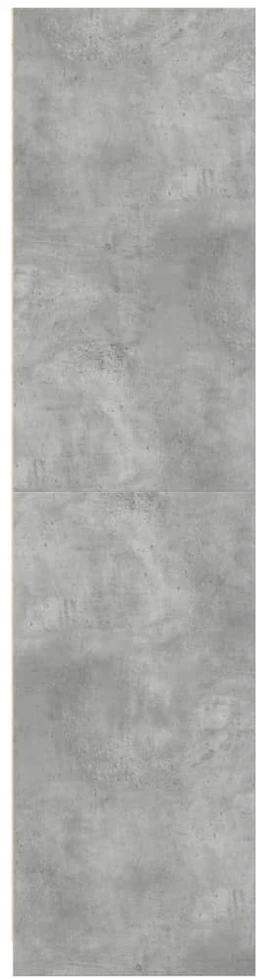 Drabužių spinta, betono pilkos spalvos, 50x50x200 cm, MDP
