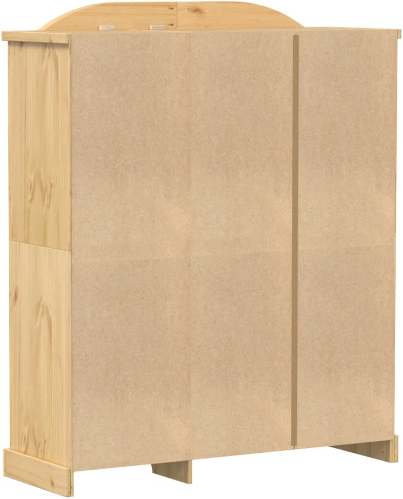 Drabužių spinta Corona, 151,5x52x186cm, pušies medienos masyvas