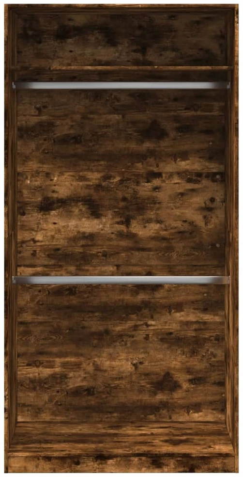 Drabužių spinta, dūminio ąžuolo, 100x50x200cm, apdirbta mediena