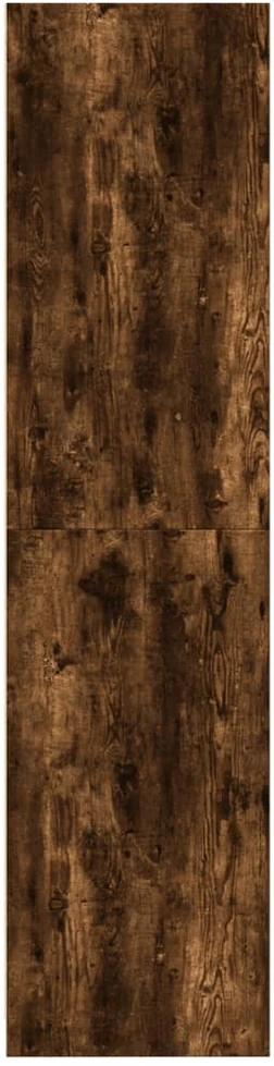 Drabužių spinta, dūminio ąžuolo, 100x50x200cm, apdirbta mediena